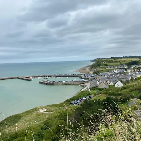 La Normandine, Mer, Histoire, Debarquement Gold Beach, Maison 4 Chambres, Spacieuse Avec Jardin Et Parking Gratuit Nyaraló